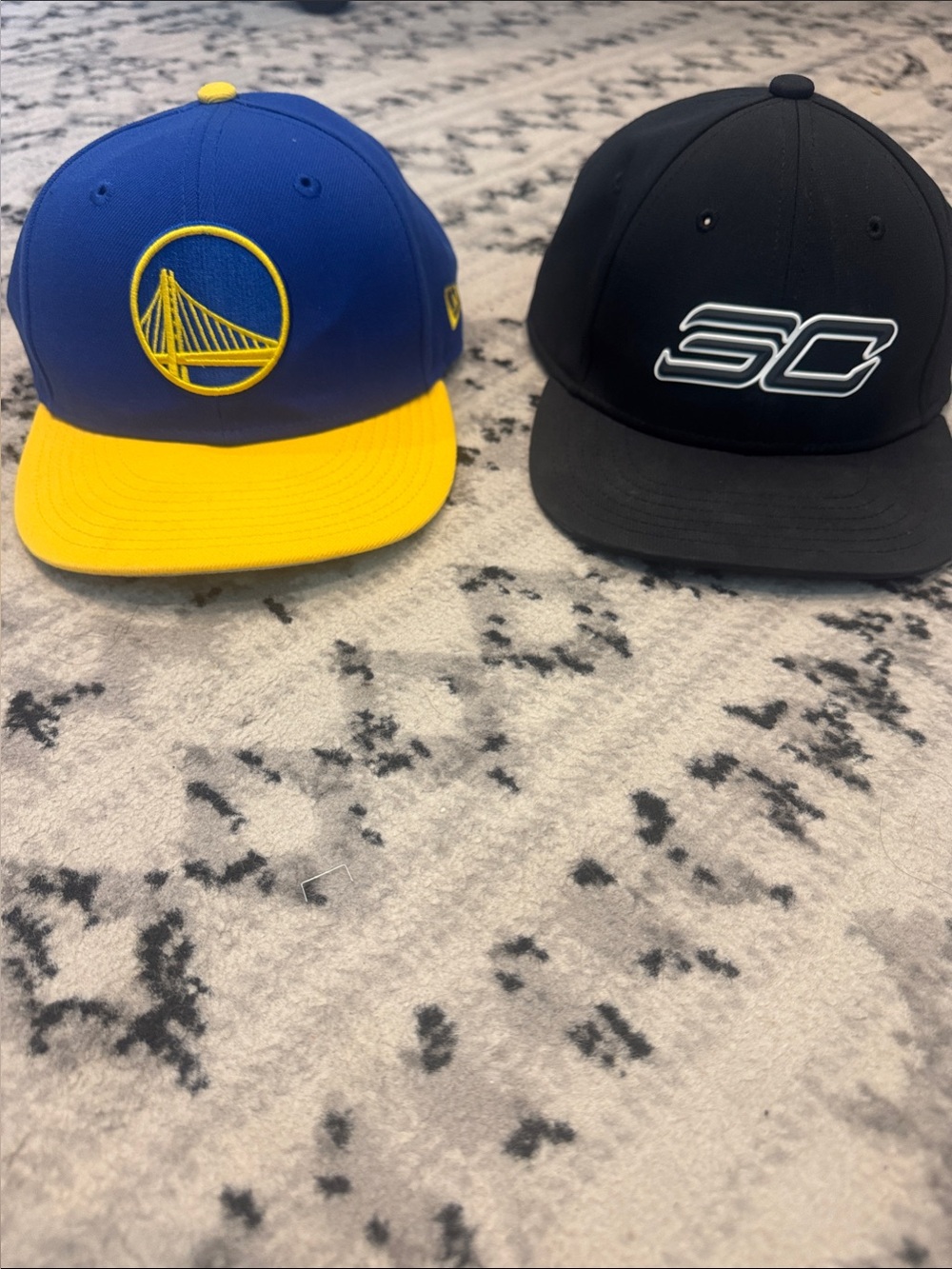 New Era & UA Youth Golden State Warrior / Steph Curry SnapBack Hats